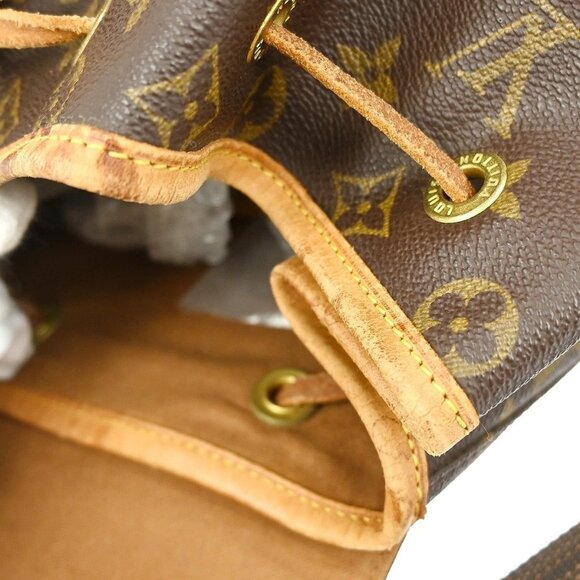 Louis Vuitton Monogram Montsouris GM Backpack M51135 MI0975 KQ00038 - Picture 7 of 10